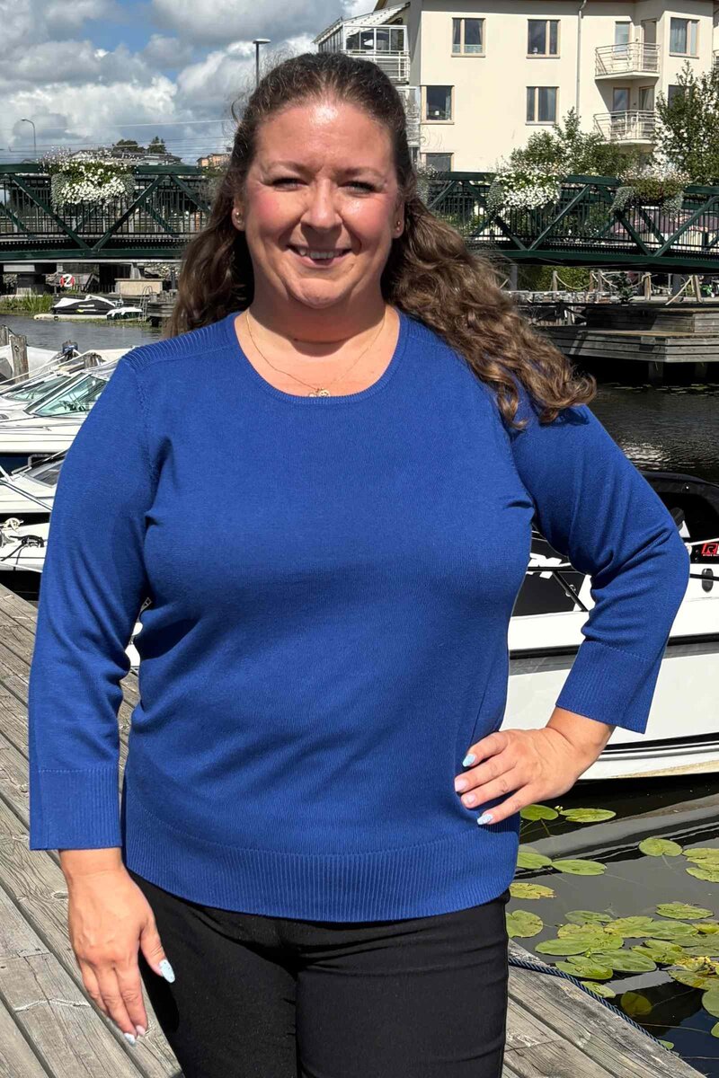 Norah Pullover Ladies Dark Blue Micha