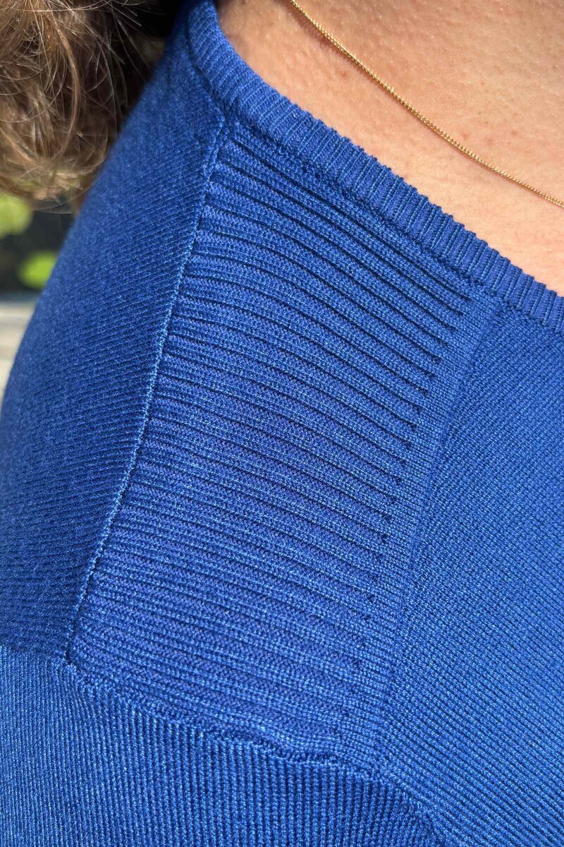 Norah Pullover Ladies Dark Blue Micha