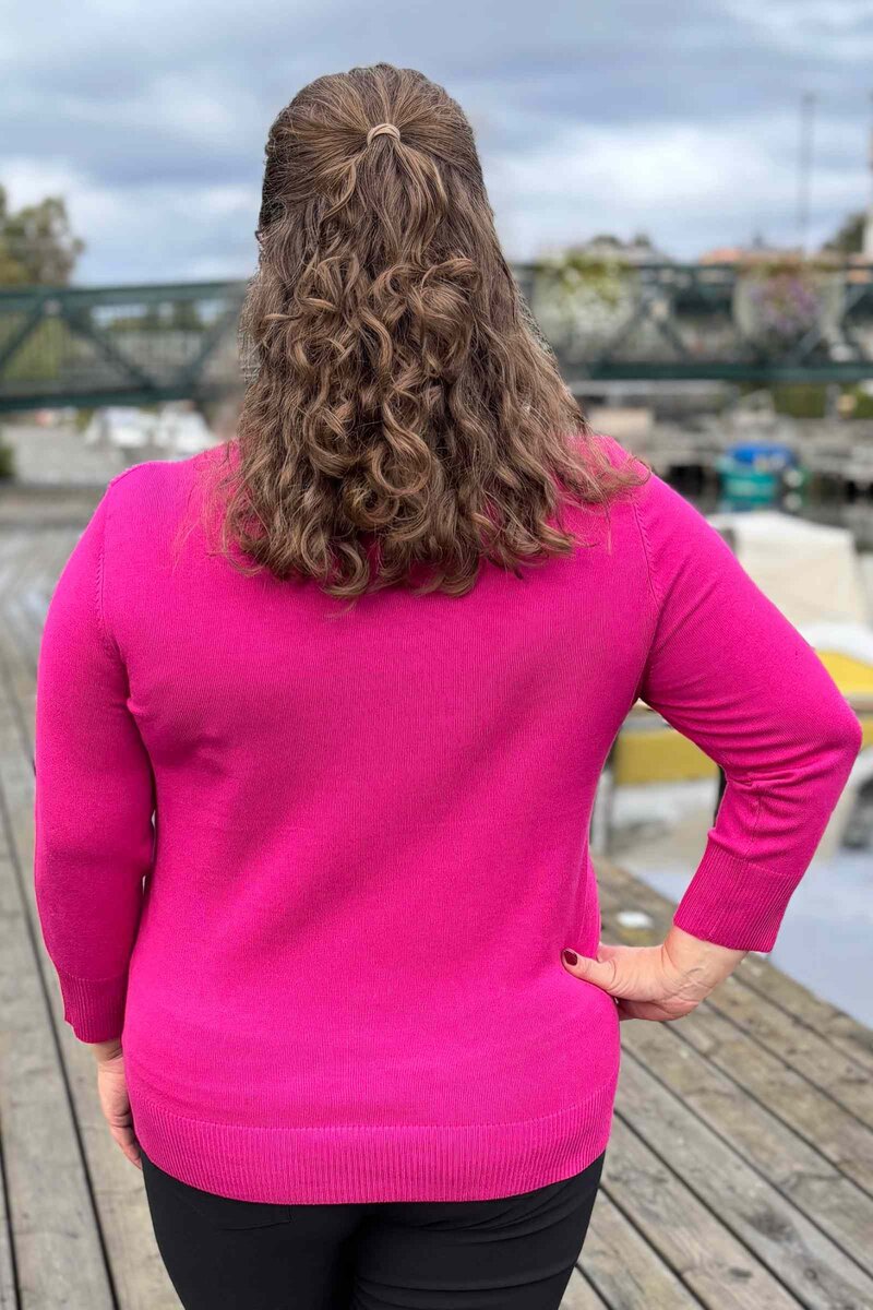 Norah Pullover Dam Pink Micha