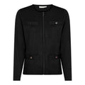 Nyla Round Neck Cardigan Women Black Micha