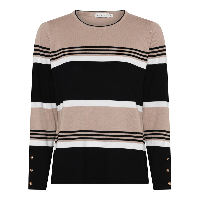 Reese Pullover Women Camel Black Micha