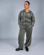 Mickie Velourset Dam Grön Army | Smilebutiken - Camicia