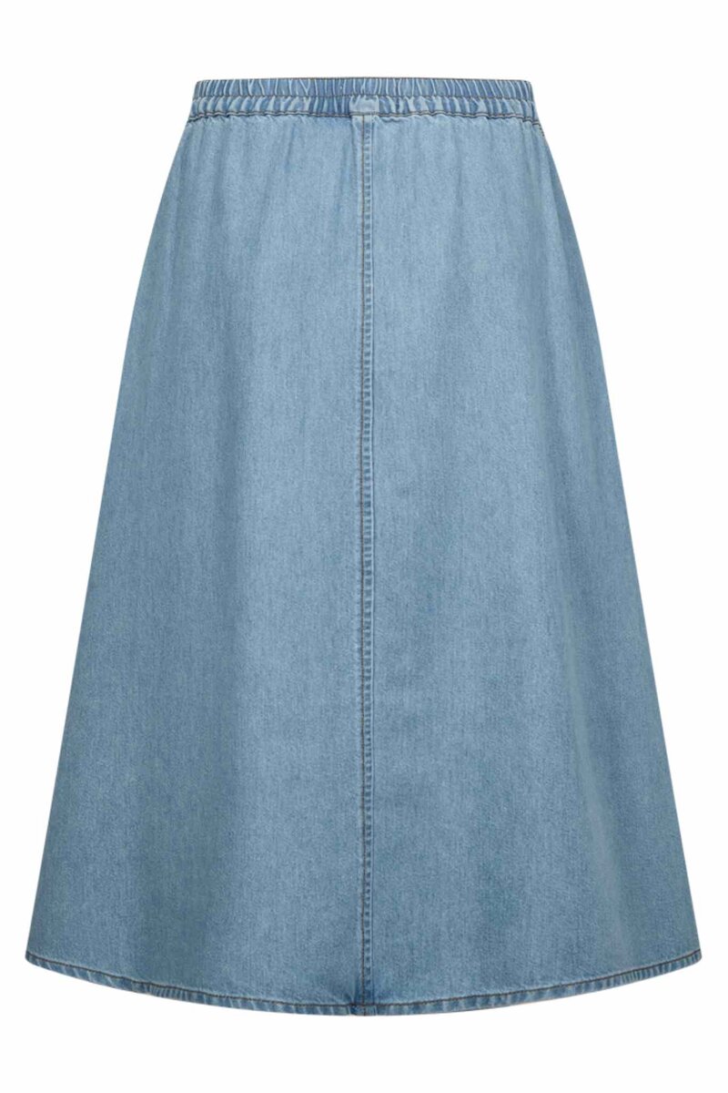Milo Skirt Women Light Blue Denim | Smilebutiken - Freequent