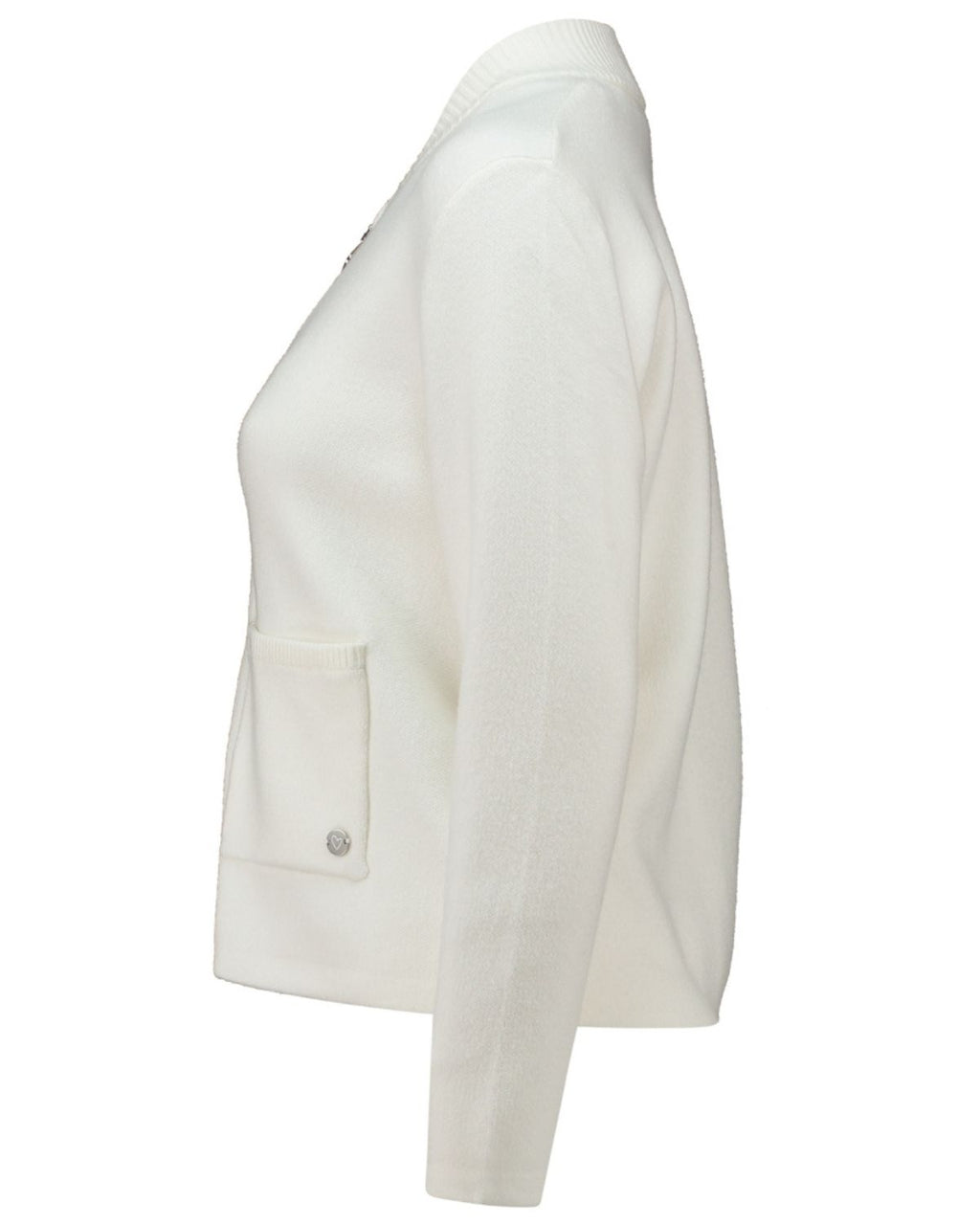 Mimi Trikåjacka Dam OffWhite | Smilebutiken - Zabaione