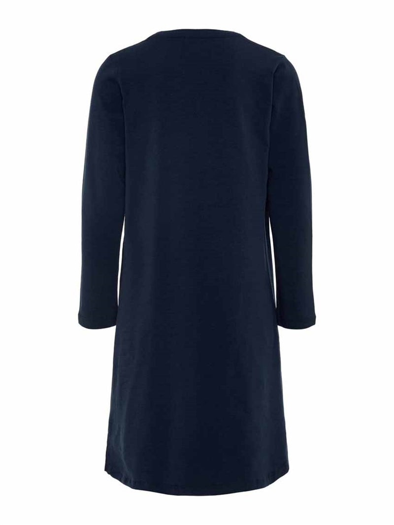 Name it Mimmi Long-sleeved Nightgown Dark Blue Junior - Name it