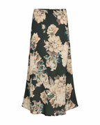 Mindus Flowery Skirt Women Deep Forest W Alesan | Smilebutiken - Freequent