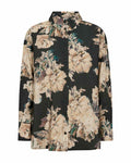 Mindus Floral Shirt Ladies Deep Forest W Alesan | Smilebutiken - Freequent