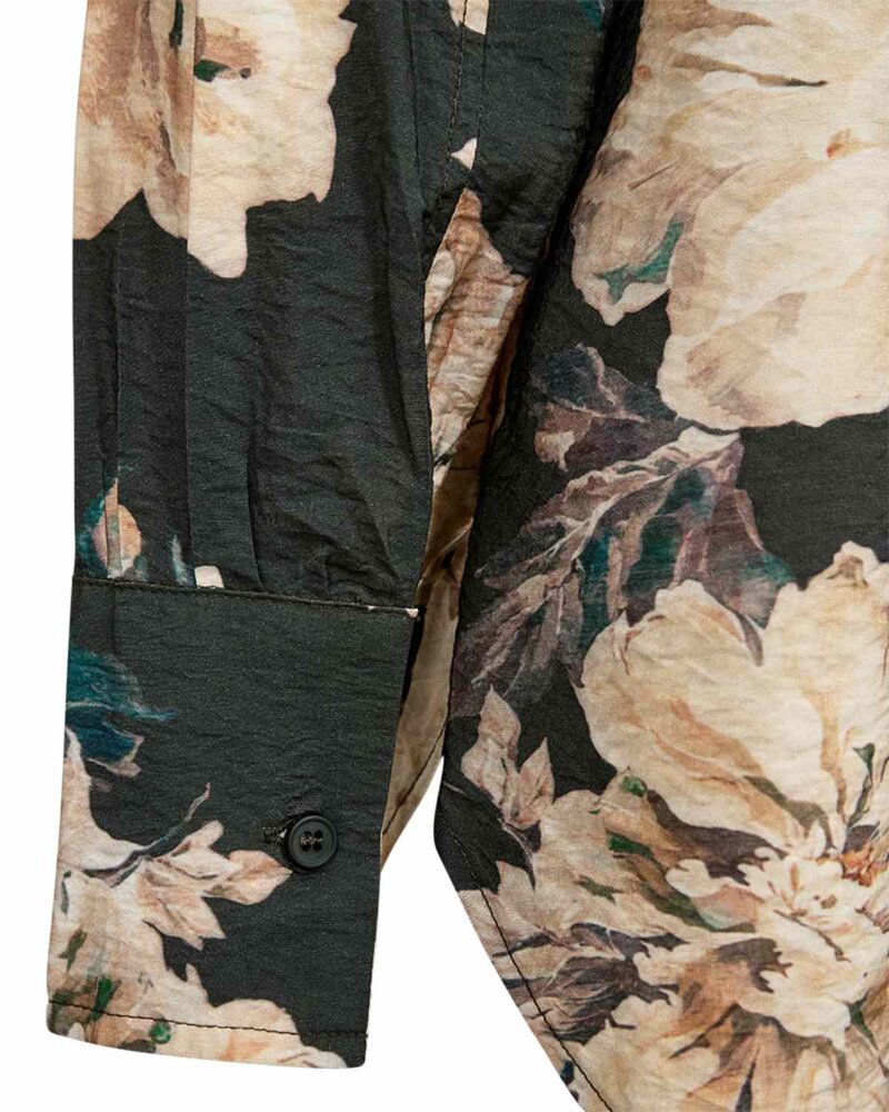Mindus Floral Shirt Ladies Deep Forest W Alesan | Smilebutiken - Freequent
