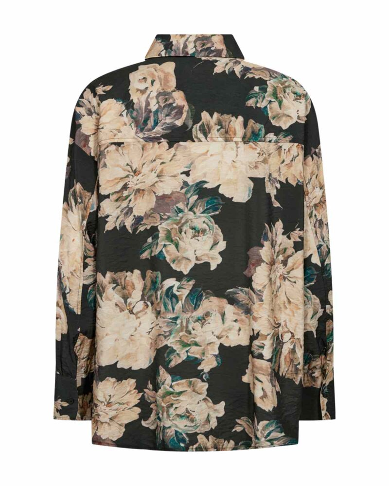 Mindus Floral Shirt Ladies Deep Forest W Alesan | Smilebutiken - Freequent