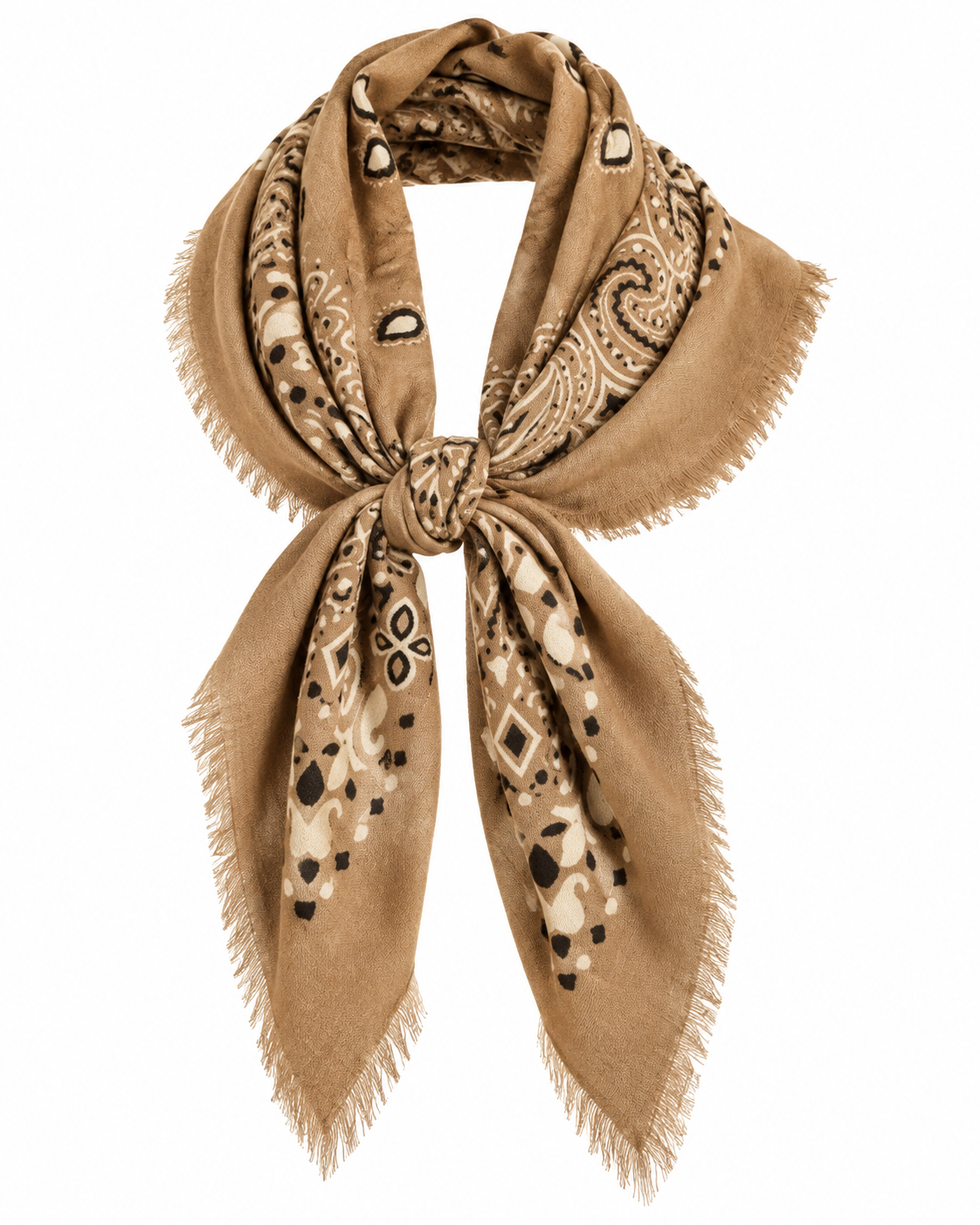 Mira Sjal Dam Taupe | Smilebutiken - Caramelle Fashion