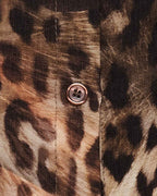 Mirage Leopardmönstrad Skjorta Dam Brun Moro Marta du Chateau | Smilebutiken - Marta du Chateau