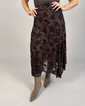 Mischa asymmetrisk Kjol Dam Brun | Smilebutiken - Camicia