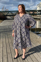 Miss Lady Margot Klänning Dam Navy DH Mode