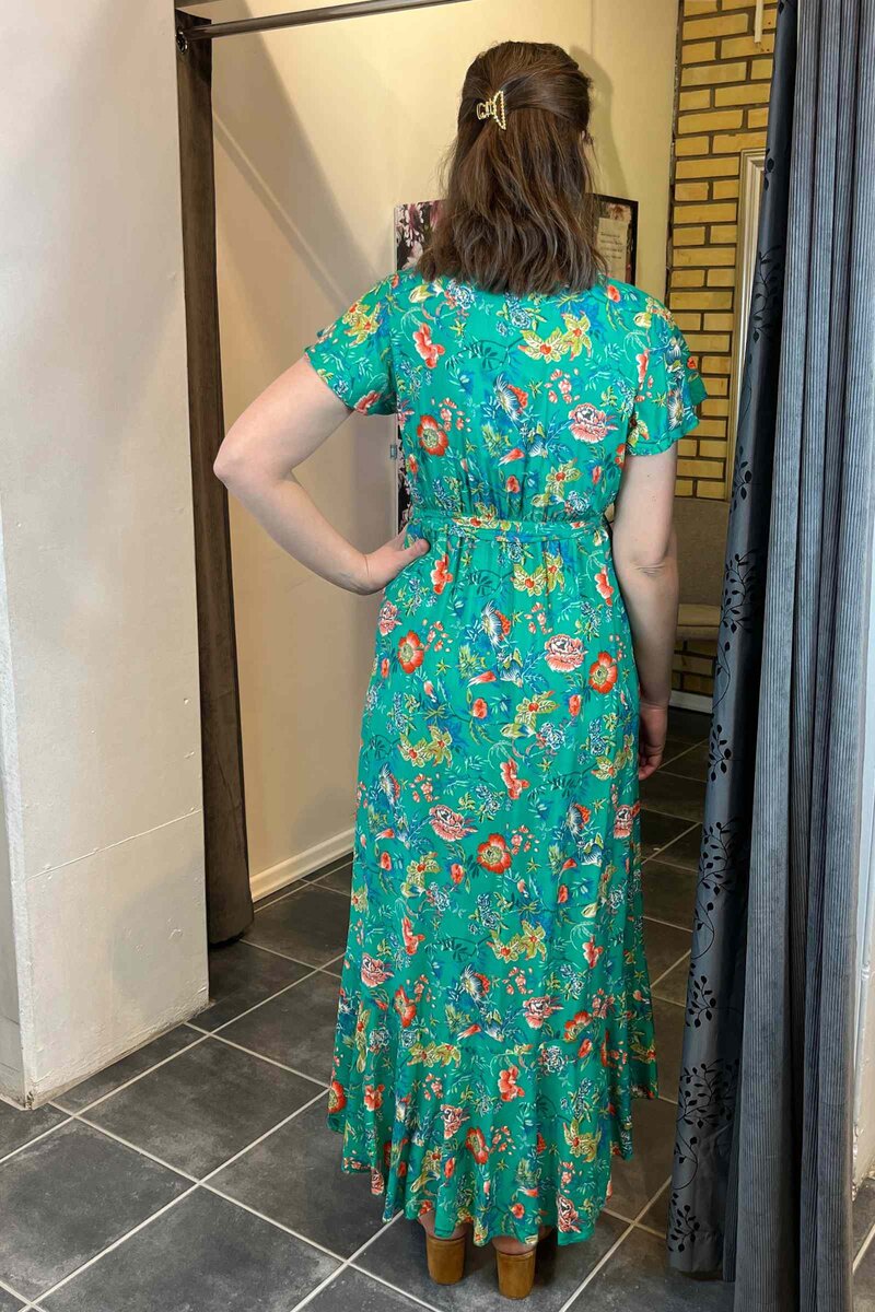 Miss Lady Oakley Dress Women Green DH Fashion