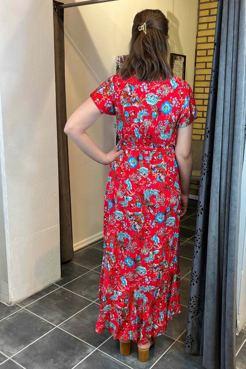 Miss Lady Oakley Dress Women Red DH Fashion