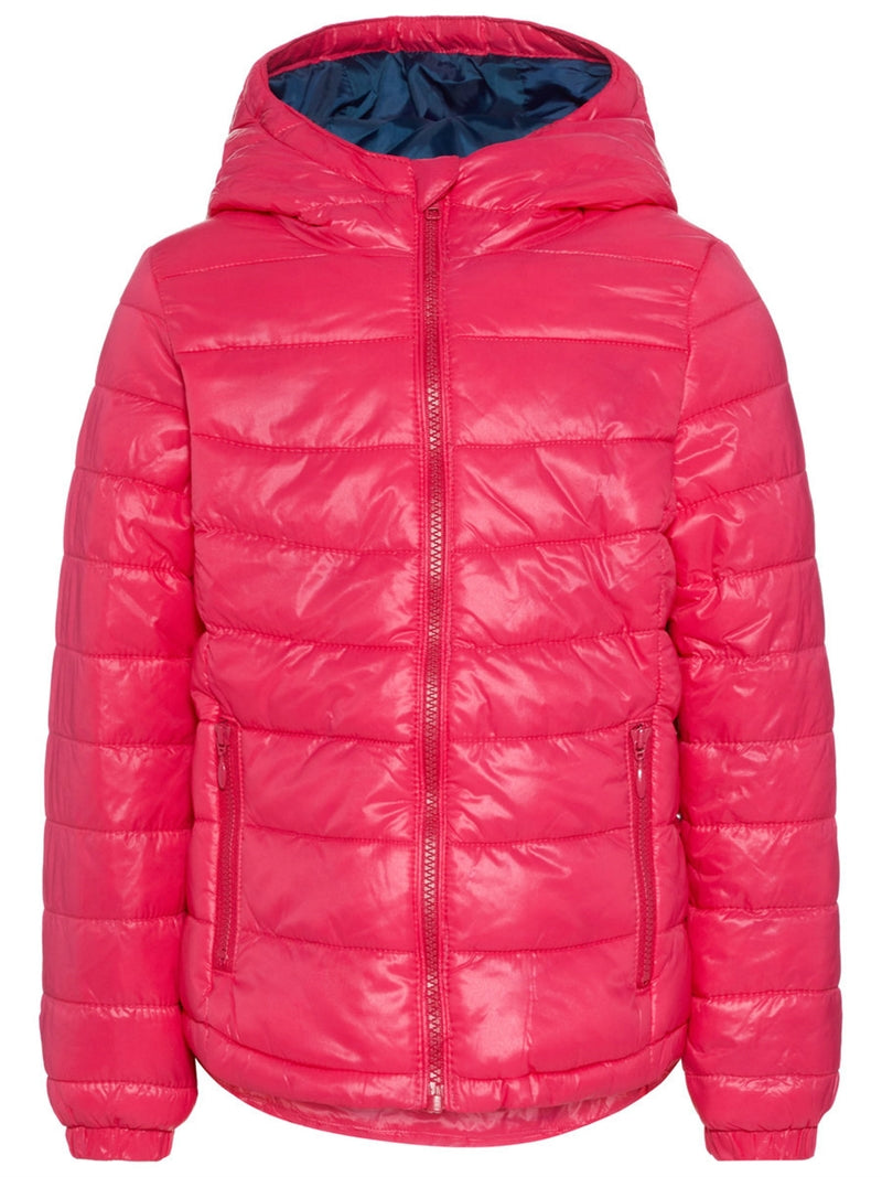 Monia Jacket Kids Bright Rose Name it