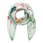 Patterned Scarf Finja Women Green Marta du Chateau | Smilebutiken - Marta du Chateau