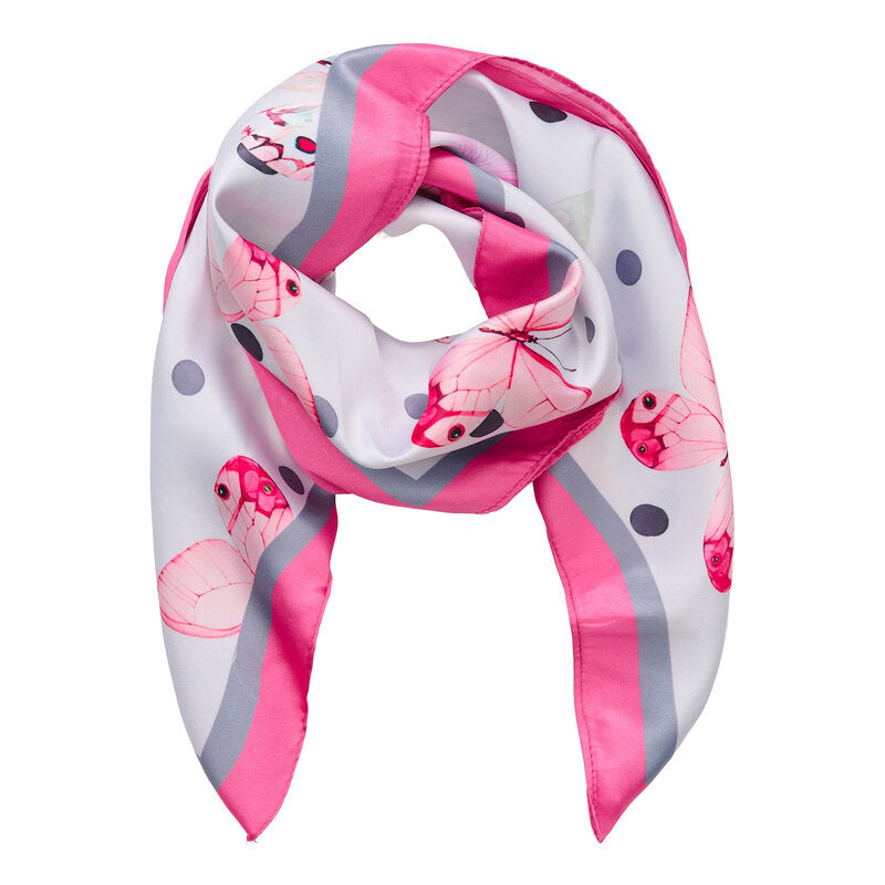 Patterned Scarf Finja Women Pink Marta du Chateau | Smilebutiken - Marta du Chateau