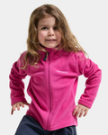 Monte Fleecejacka Barn Rosa Cactus Pink | Smilebutiken - Didriksons