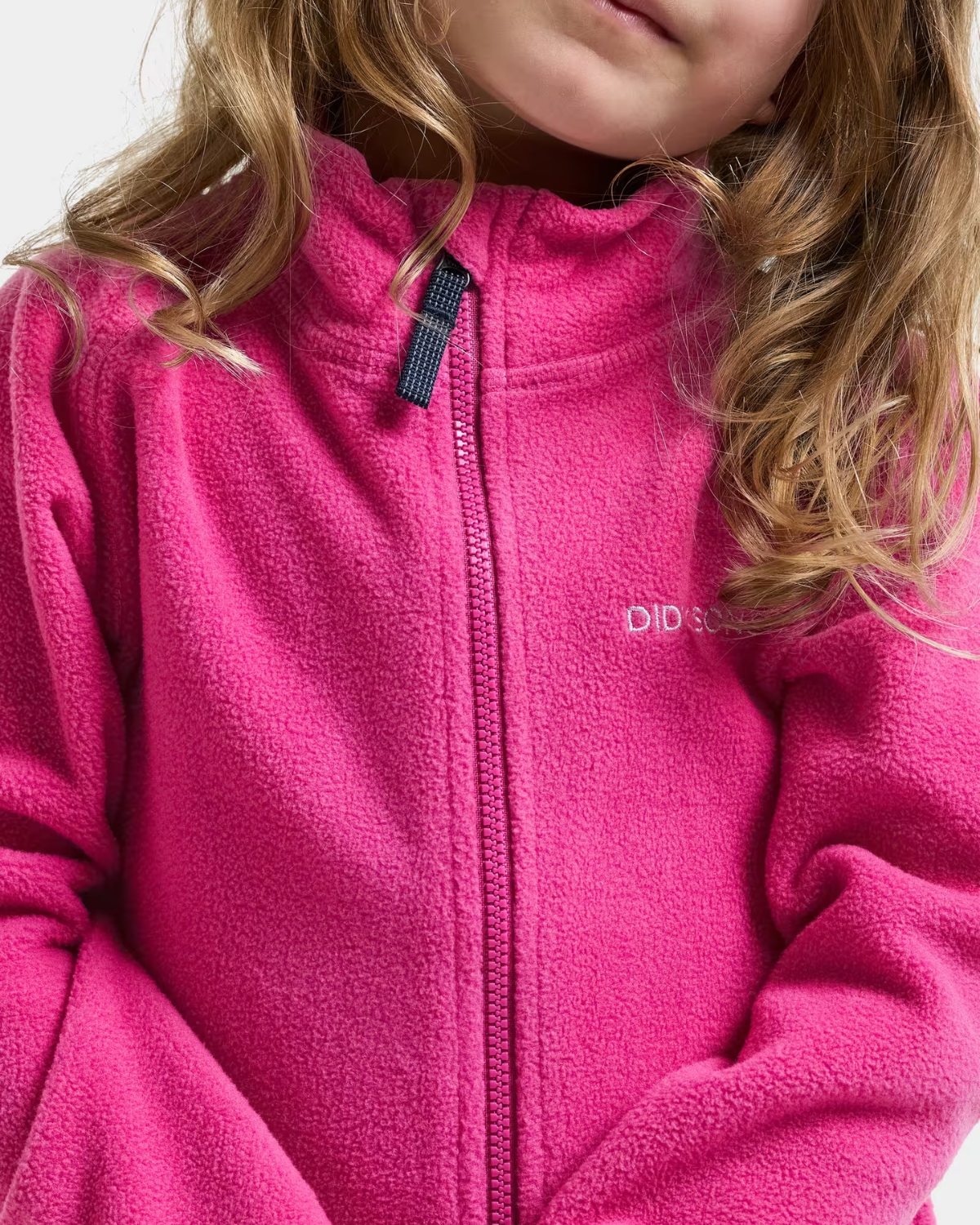 Monte Fleecejacka Barn Rosa Cactus Pink | Smilebutiken - Didriksons