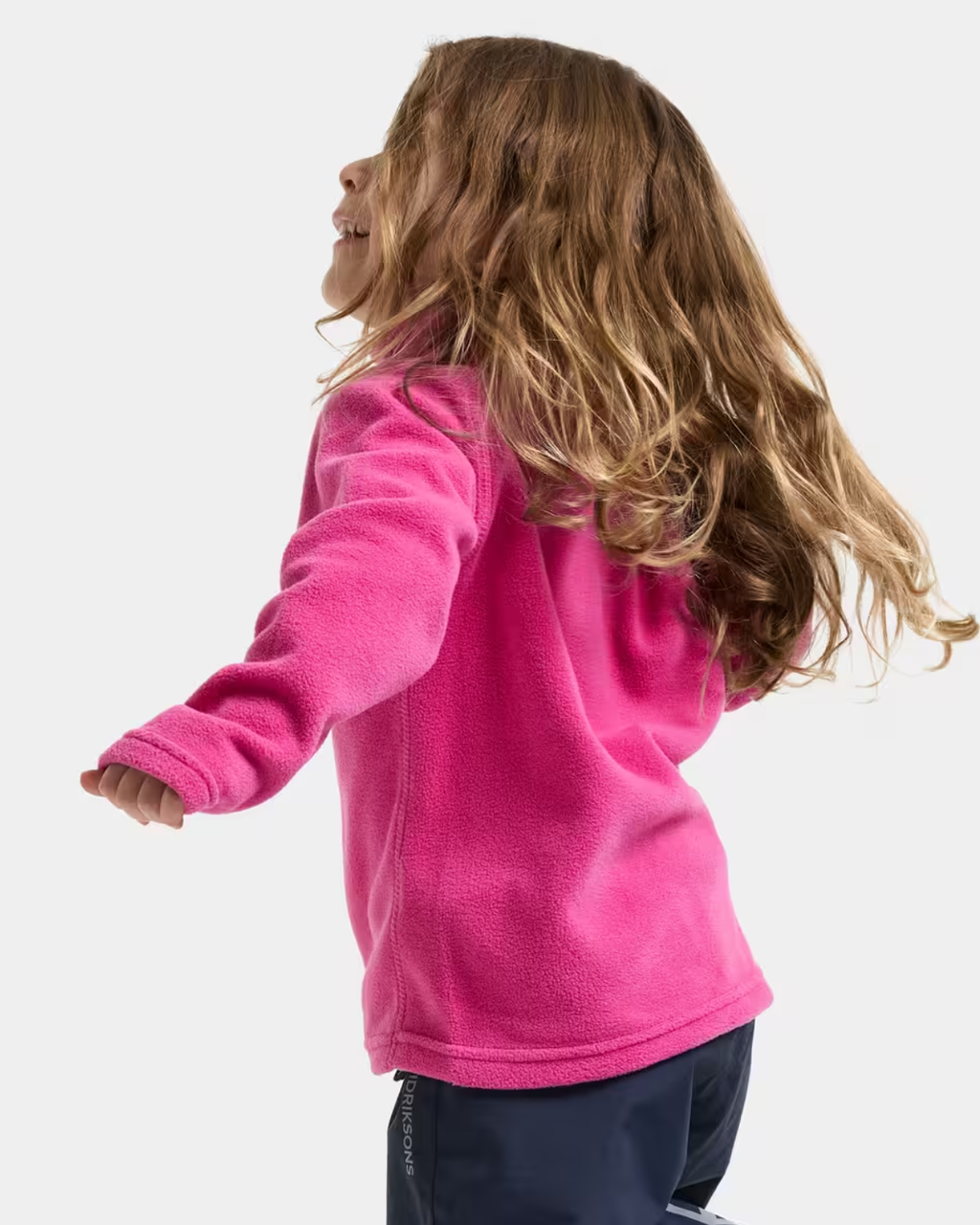 Monte Fleecejacka Barn Rosa Cactus Pink | Smilebutiken - Didriksons