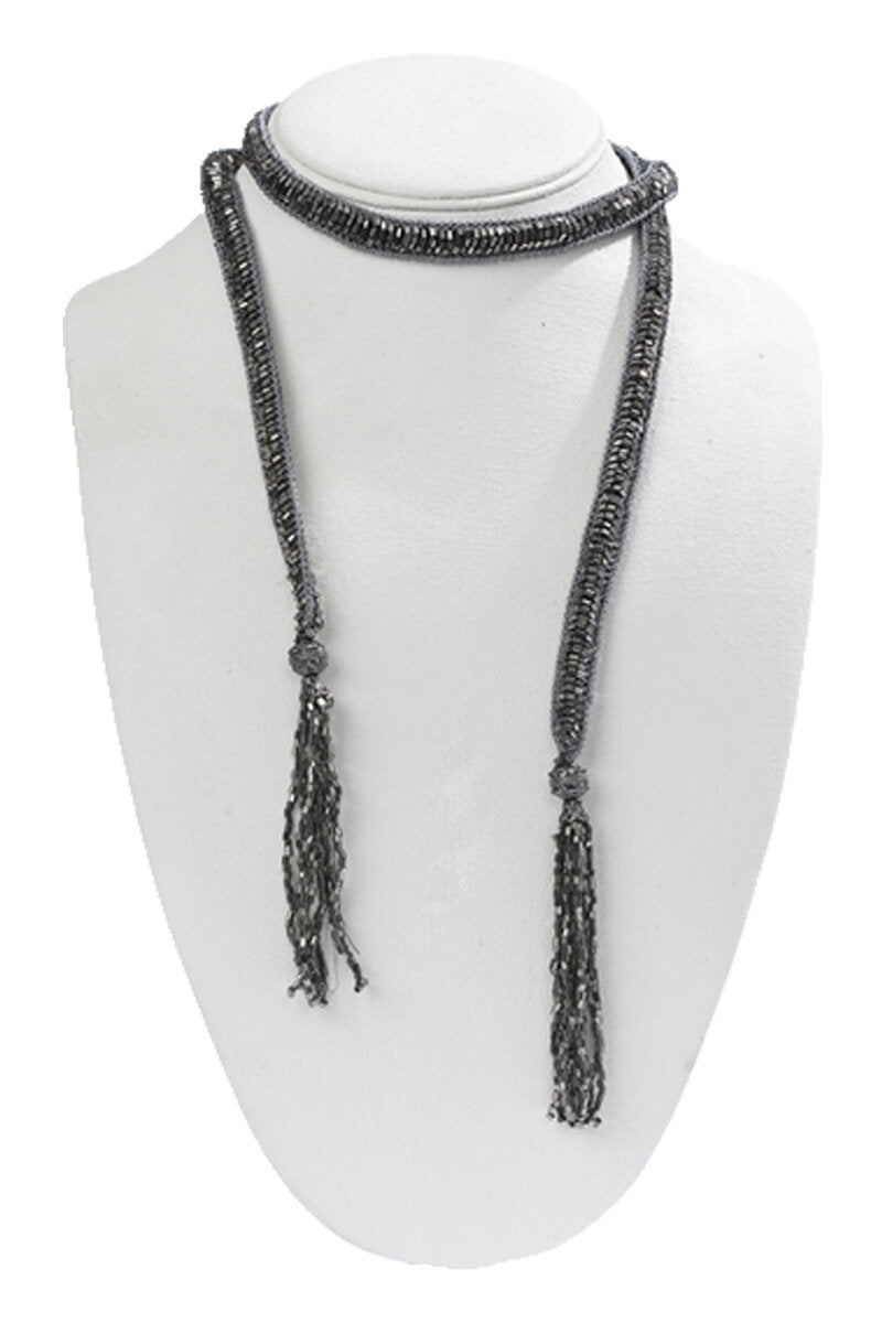 Norah Halsband Dam Gun Metal Moshi