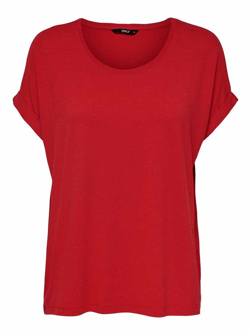 Aunt T-shirt Women High Risk Red - ONLY