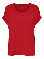 Aunt T-shirt Women High Risk Red - ONLY