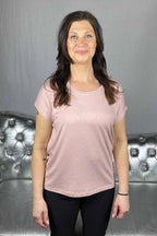 Moster T-shirt Dam Pale Muave - ONLY