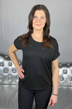 Auntie T-Shirt Women Black - ONLY