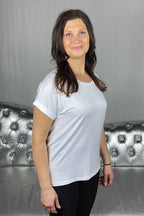 Auntie T-shirt Women White - ONLY