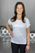 Auntie T-shirt Women White - ONLY