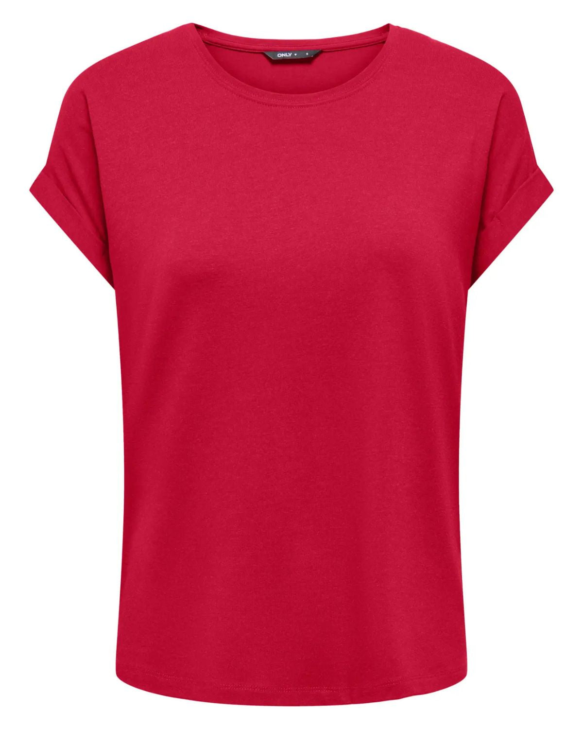 Moster T-shirt Dam Röd Ski Patrol | Smilebutiken - ONLY