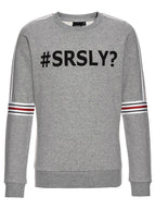 Nabuka LS O-Neck Sweat Grey Melange LMTD Name it