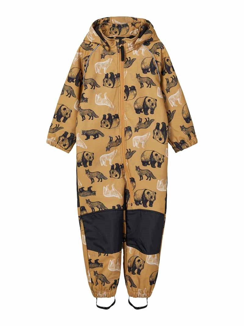 Name it Alfa Softshell Overall Baby Bronze - Name It