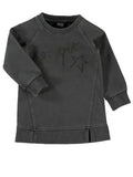 Etna Sweat Tunika Mini Mörkgrå - Name it
