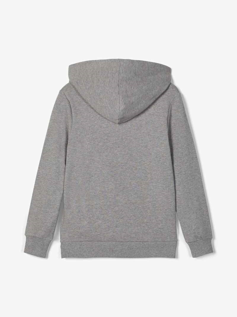 Name it Notebook Sweat Cardigan Grey Melange Kids - Name it