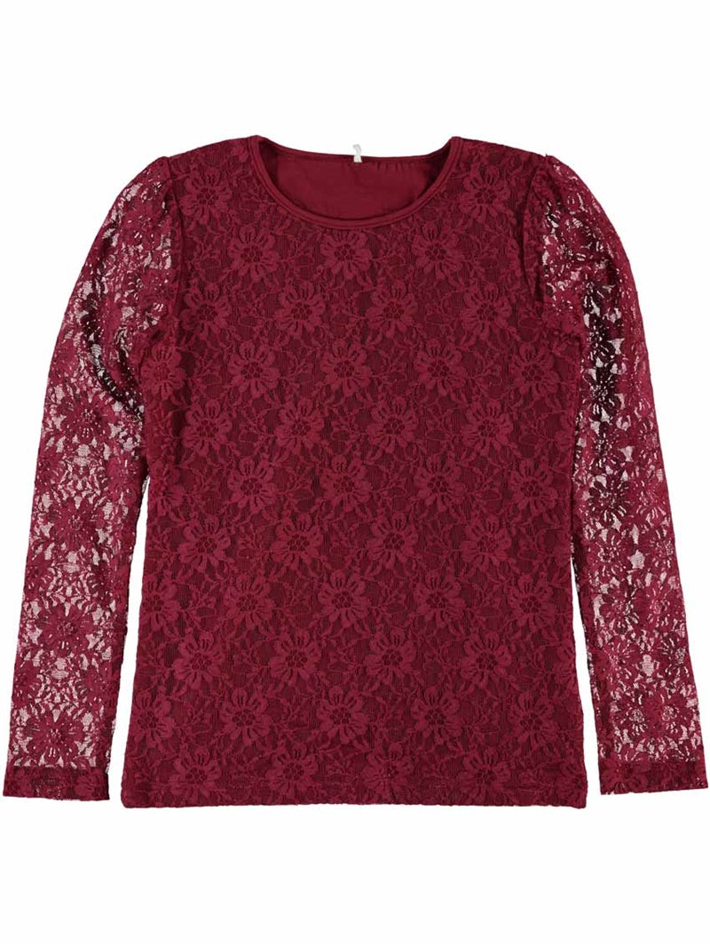 Name it Pedra Pointed Top Kids Tibetan Red - Name it
