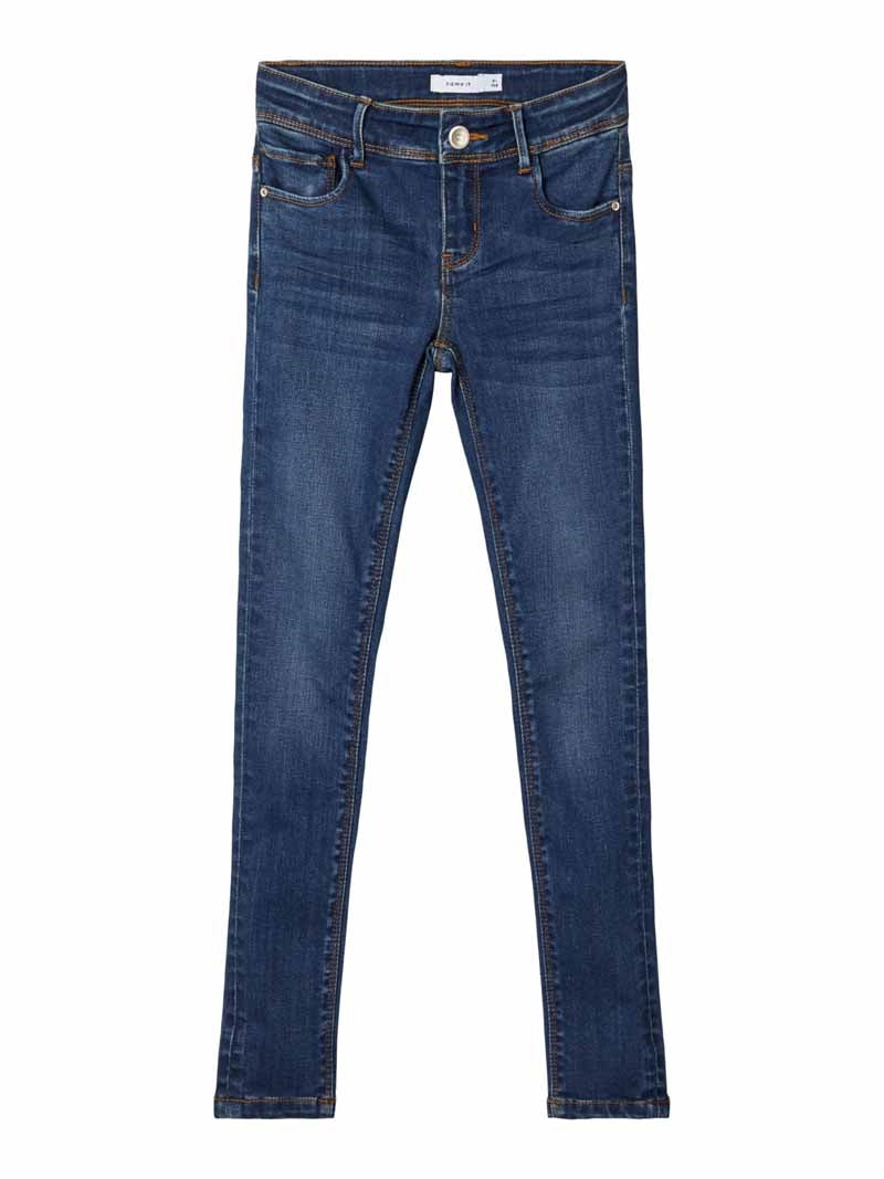 Polly Jeans Barn Junior Mörkblå - Name it