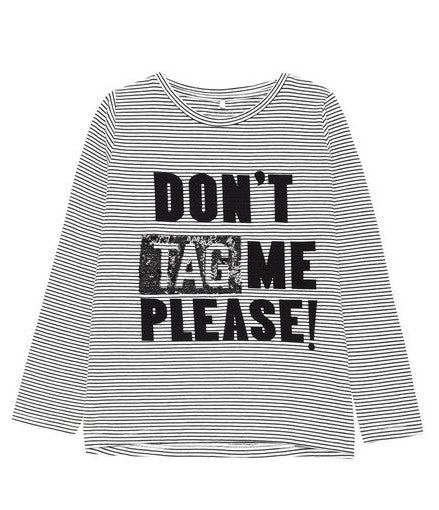 Name it Long-Sleeved T-Shirt Kids Black - Name it