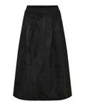 Nandina Kjol Mockaimitation Dam Svart Black | Smilebutiken - Marta du Château