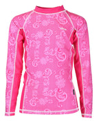 Naxos Sun Protection Jersey Children Cerise Lindberg