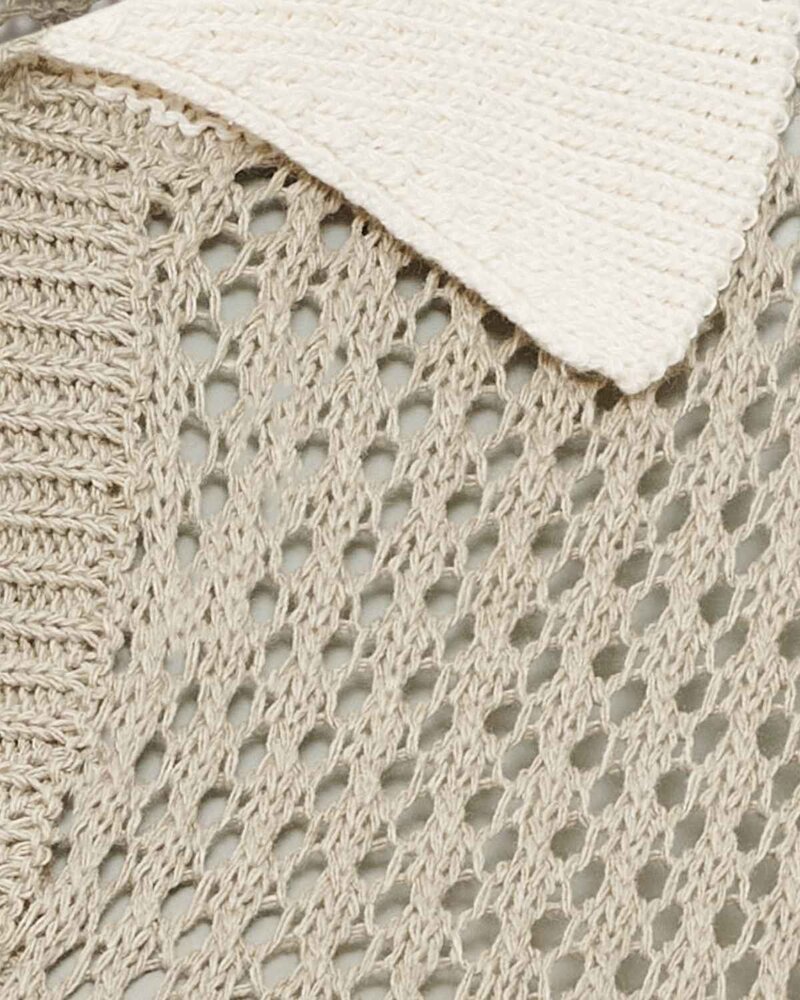 Nayeli Tröja Med Krage Dam Beige Fango | Smilebutiken - Marta du Chateau
