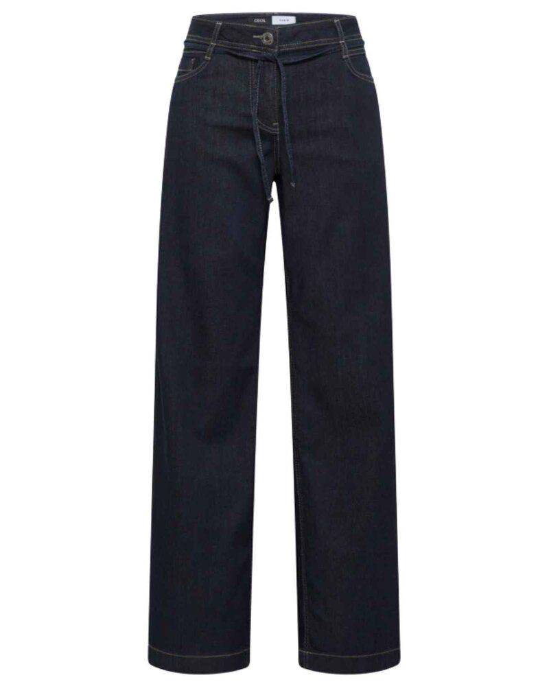 Neele Wide Jeans Dam Rinsed Wash | Smilebutiken - Cecil