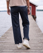 Neele Raka Jeans Dam Denimblå Rinsed Wash | Smilebutiken - Cecil