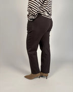 Nico Barrel Byxa Superstretch Dam Brun | Smilebutiken - Camicia