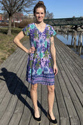 Nicola Dress 5 Women Palm Parrot | Smilebutiken - One Summer