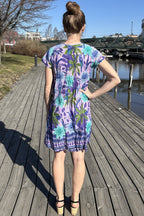 Nicola Dress 5 Women Palm Parrot | Smilebutiken - One Summer