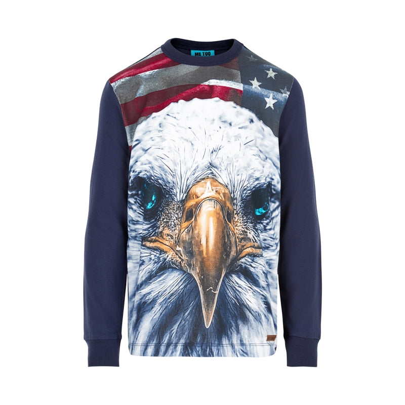 Noah 384 Top Ls Dress Blues Children Me Too