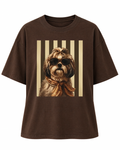 Noelle T-shirt Shitsu Brun Brown | Smilebutiken - Caramelle Fashion